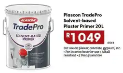Brights Hardware Plascon TradePro Solvent-based Plaster Primer offer