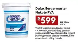 Brights Hardware Dulux Bergermaster Nukote PVA offer