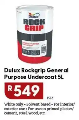Brights Hardware Dulux Rockgrip General Purpose Undercoat offer