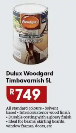 Brights Hardware Dulux Woodgard Timbavarnish offer