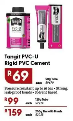 Brights Hardware Tangit PVC-U Rigid PVC Cement offer