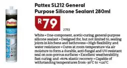 Brights Hardware Pattex SL212 General Purpose Silicone Sealant offer