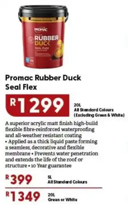 Brights Hardware Promac Rubber Duck Seal Flex offer