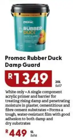 Brights Hardware Promac Rubber Duck Damp Guard offer