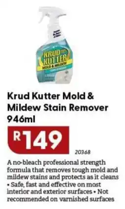 Brights Hardware Krud Kutter Mold & Mildew Stain Remover offer