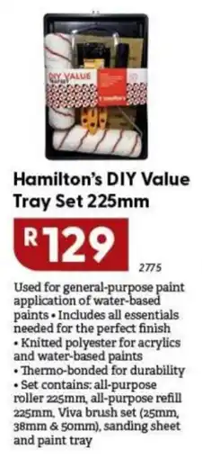 Brights Hardware Hamilton's DIY Value Tray Set offer