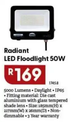 Brights Hardware Radiant LED Floodlight 50W offer