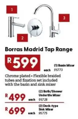 Brights Hardware Borras Madrid Tap Range offer