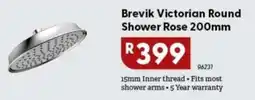 Brights Hardware Brevik Victorian Round Shower Rose offer