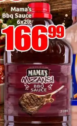 Three Star Cash and Carry Mama's Bbq Sauce offer