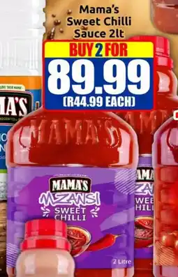 Three Star Cash and Carry Mama's Sweet Chilli Sauce offer