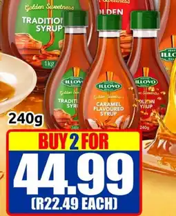 Three Star Cash and Carry Illovo Syrup Assorted offer