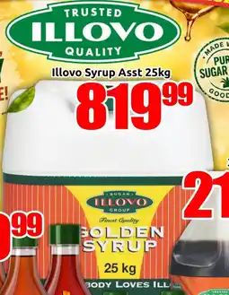 Three Star Cash and Carry Illovo Syrup Assorted offer