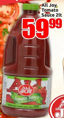 Three Star Cash and Carry All Joy Tomato Sauce offer