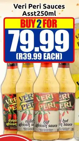 Three Star Cash and Carry Veri Peri Sauces offer