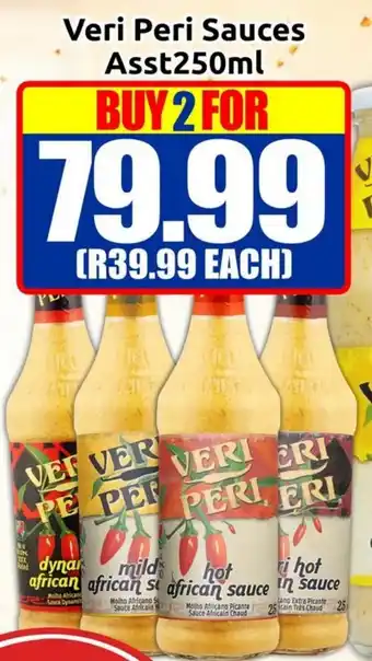 Veri Peri Sauces