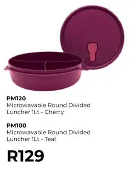 Table Charm Direct TC Ware Microwavable Round Divided Luncher offer