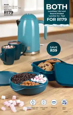 Table Charm Direct TC Ware Lunch Box and Round Divided Luncher offer