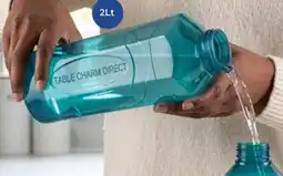 Table Charm Direct TC Ware Hexagon Water Bottle Teal offer