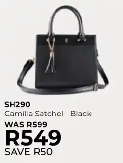 Table Charm Direct TC Camilia Satchel Black offer