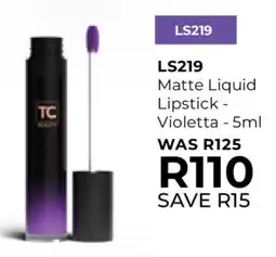 Table Charm Direct TC Matte Liquid Lipstick Violetta offer