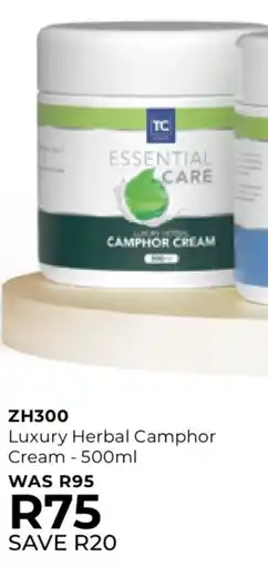 Table Charm Direct TC Luxury Herbal Camphor Cream offer