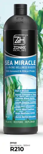 Table Charm Direct Zonke Healing Sea Miracle offer