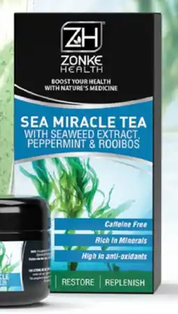 Table Charm Direct Zonke Health Sea Miracle Tea Bags offer