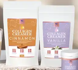 Table Charm Direct TC Collagen Creamer Vanilla or Collagen Creamer Cinnamon offer