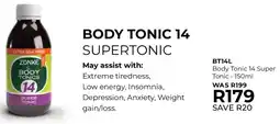 Table Charm Direct Zonke Body Tonic 14 Super Tonic offer