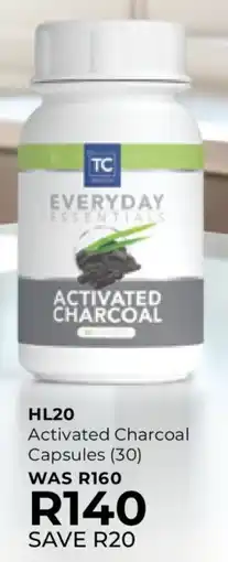 Table Charm Direct TC Activated Charcoal Capsules offer