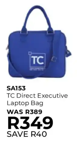Table Charm Direct TC Direct Executive Laptop Bag offer