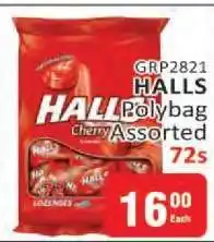 KitKat Cash and Carry HALLS Polybag Assorted 72s offer