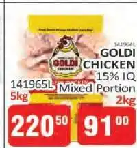 KitKat Cash and Carry GOLDI CHICKEN Mixed Portion 5kg offer