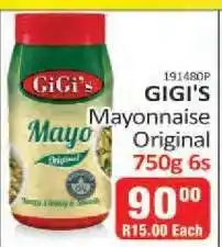 KitKat Cash and Carry GIGI'S Mayonnaise Original offer