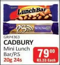 KitKat Cash and Carry CADBURY Mini Lunch Bar/P.S offer