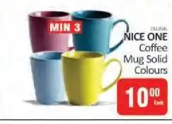 KitKat Cash and Carry NICE ONE Coffee Mug Solid Colours offer