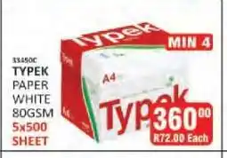 KitKat Cash and Carry Typek Paper White 80GSM offer