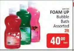 KitKat Cash and Carry FOAM UP Bubble Bath Assorted offer