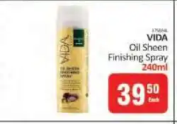 KitKat Cash and Carry VIDA Oil Sheen Finishing Spray offer