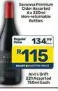Pick n Pay Savanna - premium cider offer