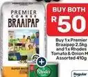Pick n Pay Rhodes - braaipap & tomato & onion mix offer