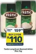 Pick n Pay Tastic - long grain basmati white rice 1kg offer