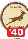 Pick n Pay Springboks milk offer