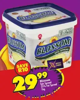 Shoprite Blossom Epic Spread 25% Fat Spread offer