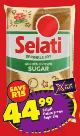Shoprite Selati Golden Brown Sugar offer