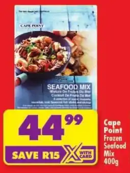 Shoprite Cape Point Frozen Seafood Mix offer