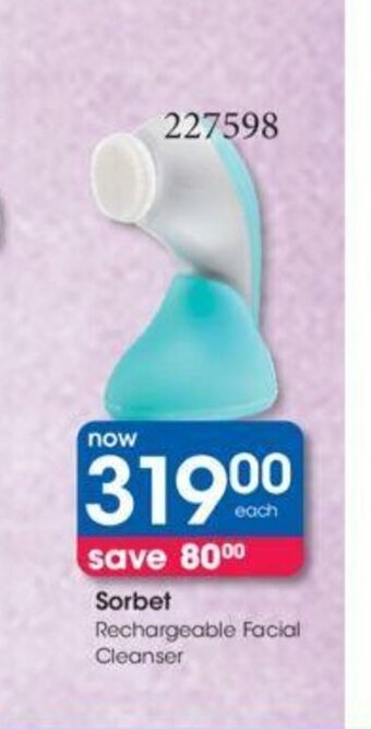 Sorbet Rechargeable Facial Cleanser