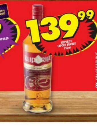 Shoprite Klipdrift brandy offer