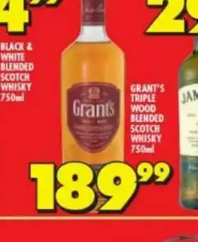 Shoprite Grant's whiskey offer